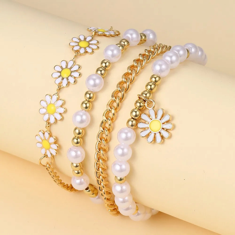 Bracelet set Flowers